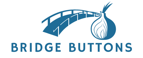 Bridge Buttons logo, a blue bridge connected to a blue onion