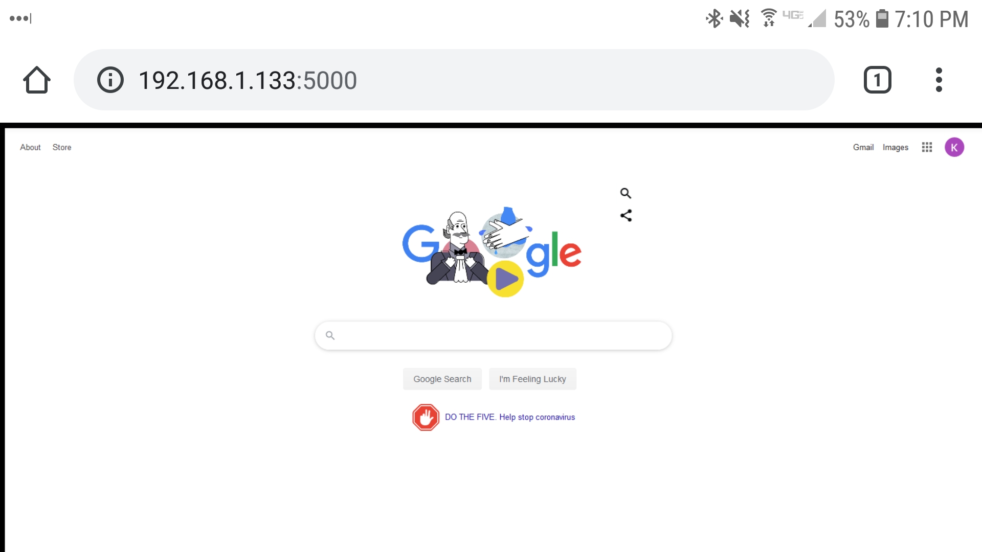 Android screenshot